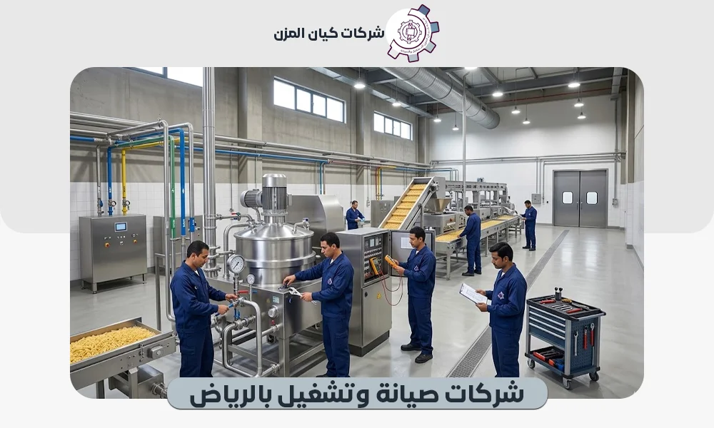 شركات صيانة وتشغيل بالرياض | عقود تأجير عمالة شهرية