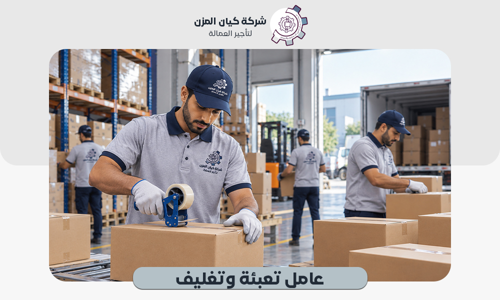 عامل تعبئة وتغليف | شركة تأجير عمالة بالشهر 0507112155