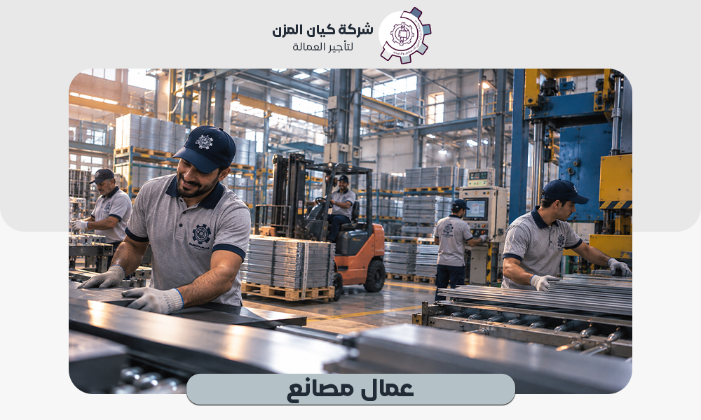عمال مصانع  للإيجار بأقل سعر 0507112155