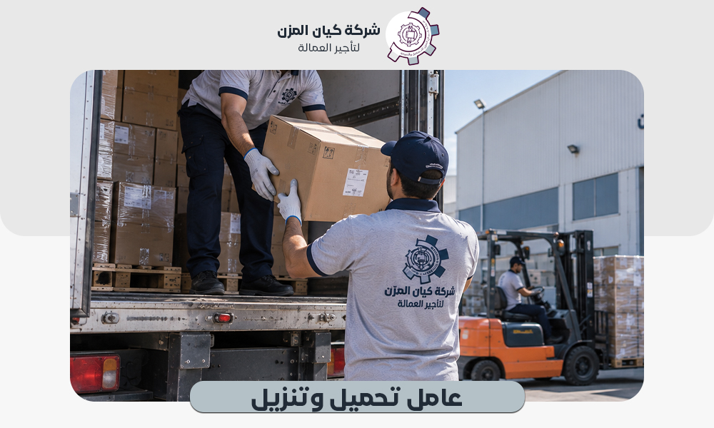 تأجير عامل تحميل وتنزيل بعقود شهرية 0507112155